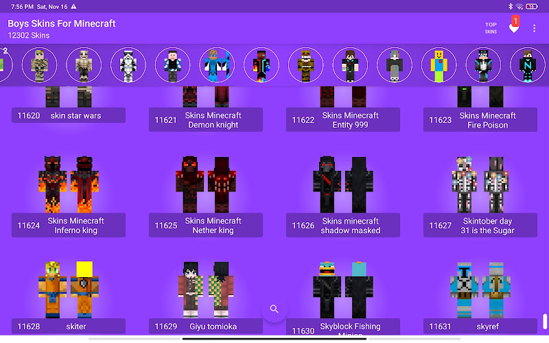 Boys Skins For Minecraft PE screenshot 5