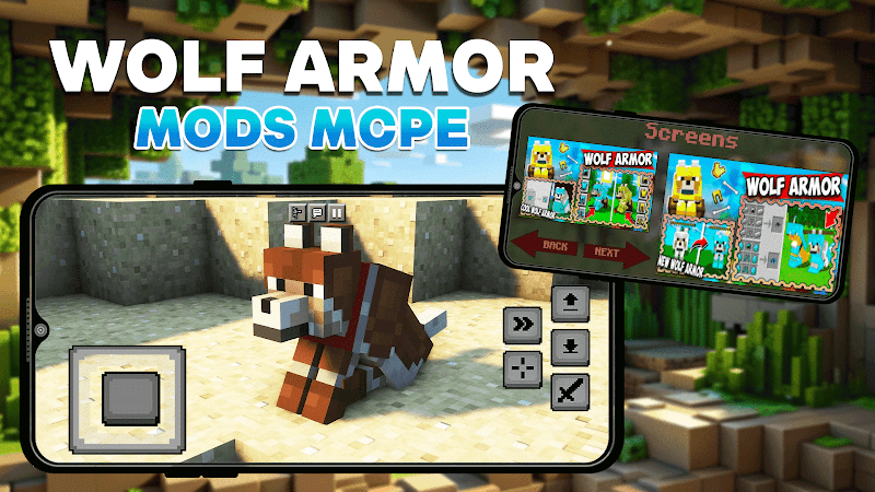 Wolf Armor Mod for Minecraft screenshot 4